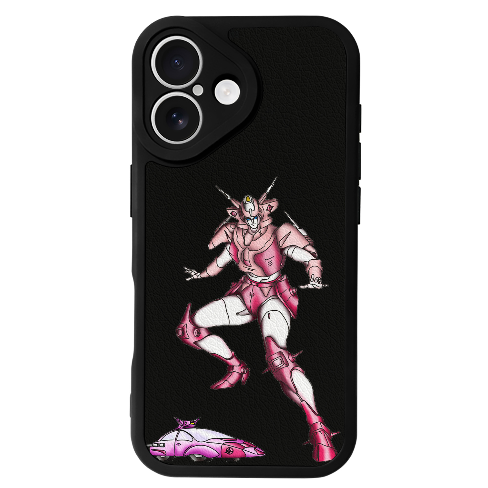 （画像用）  【iPhone 16シリーズ対応】シリコンスマホケース（レザー調） 材質：シリコン